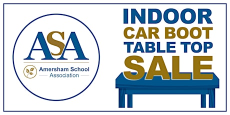 Indoor car boot ~ table top sale