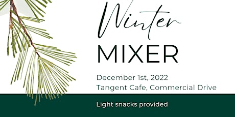 BC TEAL Winter Mixer - In Person