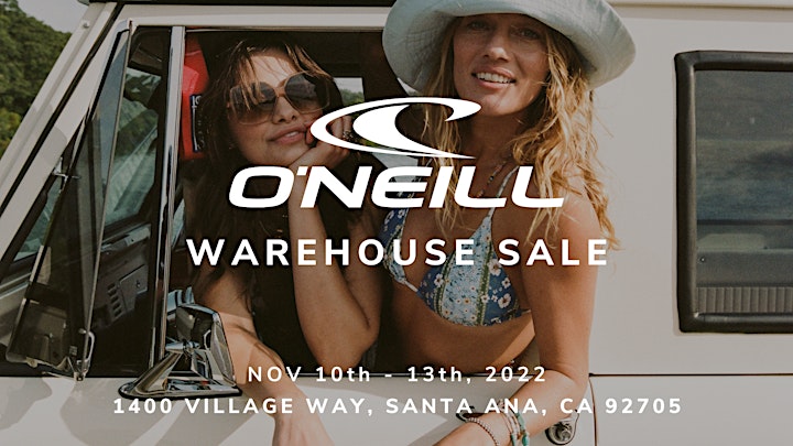 O'Neill Warehouse Sale - Santa Ana, CA image