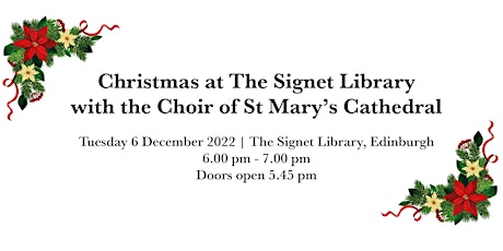Christmas at The Signet Library
