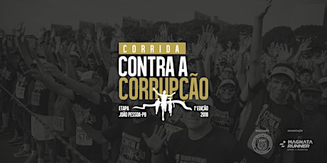 Imagem principal do evento CORRIDA CONTRA A CORRUPÇÃO 2018- ETAPA JOÃO PESSOA