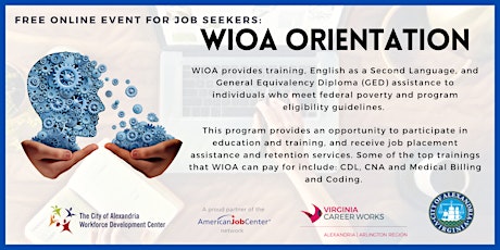 WIOA Orientation - In Person