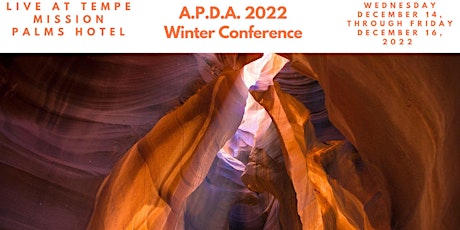 APDA Winter 2022 Conference