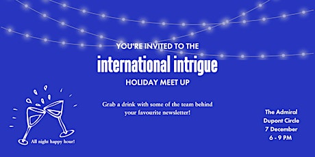 International Intrigue Happy Hour