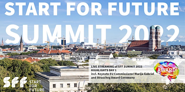 Start for Future Summit  & Strascheg Award Live Streaming