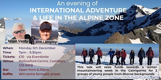 An Evening of International Adventure and Life in the Alpine Zone
