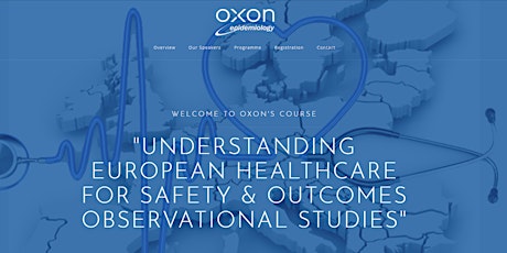Imagen principal de OXON COURSE ON EUROPEAN HEALTHCARE FOR SAFETY & OUTCOMES OBSERVATIONAL STUDIES