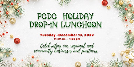 PCDC Holiday Drop In Luncheon