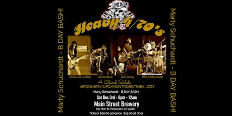 Heavy 4/70s - Marty Shuchardt  B-DAY BASH @ MAIN ST BREWERY