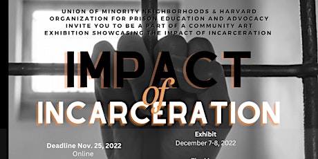 Impact of Incarceration Exhibit & Reception