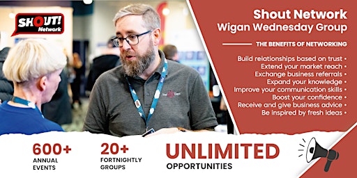 Imagen principal de Shout Network Wigan Wednesday Lunch Group