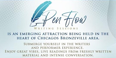 Imagem principal do evento *Chicago Writers* Pen Flow Writing Sessions