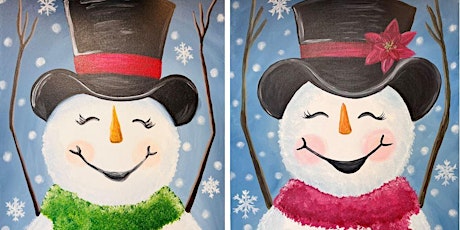Make Your Own Snowman or Snowoman ~ Family Painting Event