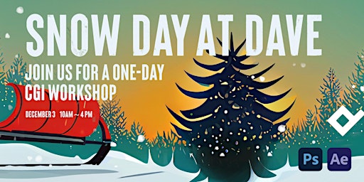 A Snow Day at DAVE: A One-Day Winter CGI Challenge