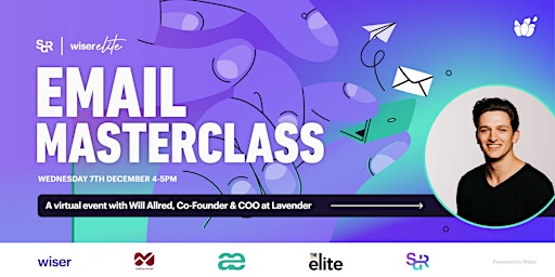 Email masterclass with Will Allred