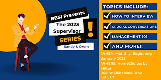 BBSI Supervisor Series - Sandy & Orem