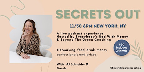 Secret's Out - Networking and Live Podcast Recording