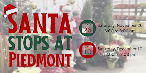 Santa Stops at Piedmont
