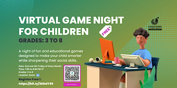 Virtual Game Night for Children - Twice a Month
