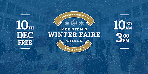 Meristem's Winter Faire
