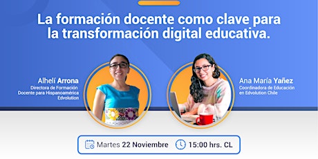 Hauptbild für La formación docente como clave para la transformación digital educativa.