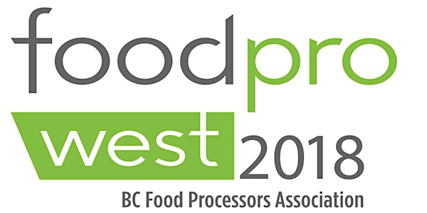 FoodProWest 2018 Exhibitor