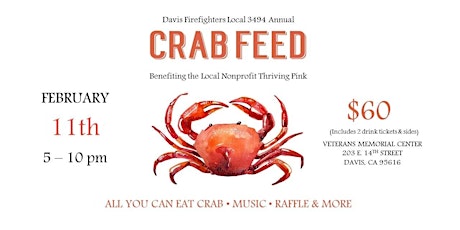 Davis Firefighters 2023 Crab Feast