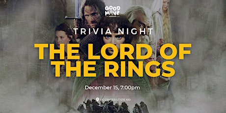 Lord of the Rings Trivia - Good Move Cafe - Provo, UT (US)