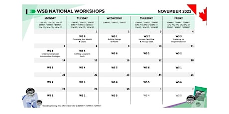 Financial Education Workshop-November primary image