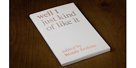 Launch: Well I just kind of like it, ed. Wendy Erskine primary image