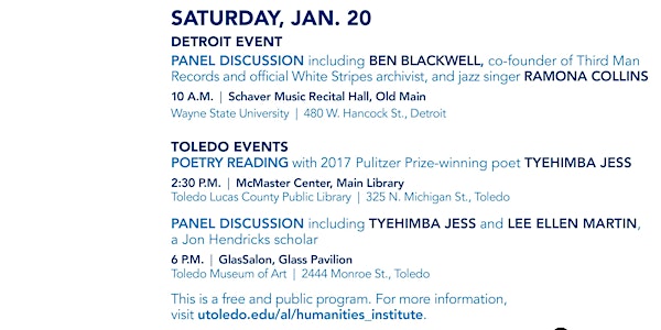 I Got a Lust for Life: Words and Sounds in Detroit and Toledo