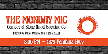 The Monday Mic | Comedy at Stone Angel Brewing Co.
