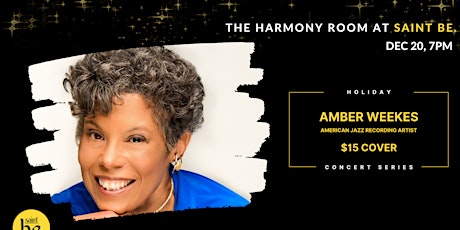 Holiday Concert Series: ‘Amber Weekes’ Performing LIVE @ The Harmony Room