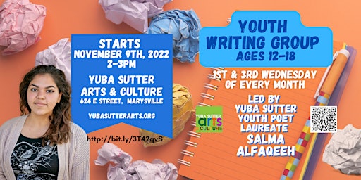 Youth Writing Group – Ages 12-18
