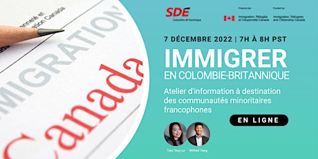 Immigrer en C.-B. : Information aux communautés minoritaires francophones