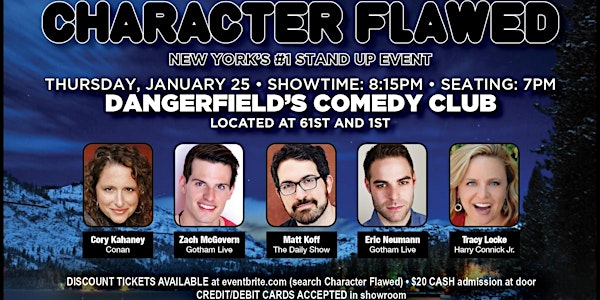 CHARACTER FLAWED!