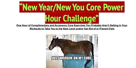 New Year/New You Power Hour Core Challenge