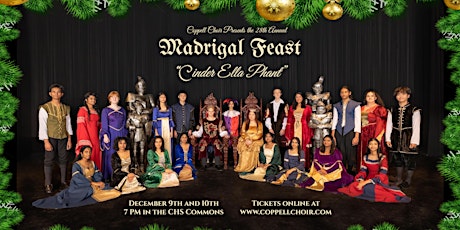 2022 Madrigal Feast Performance #2 - Saturday,  December 10th