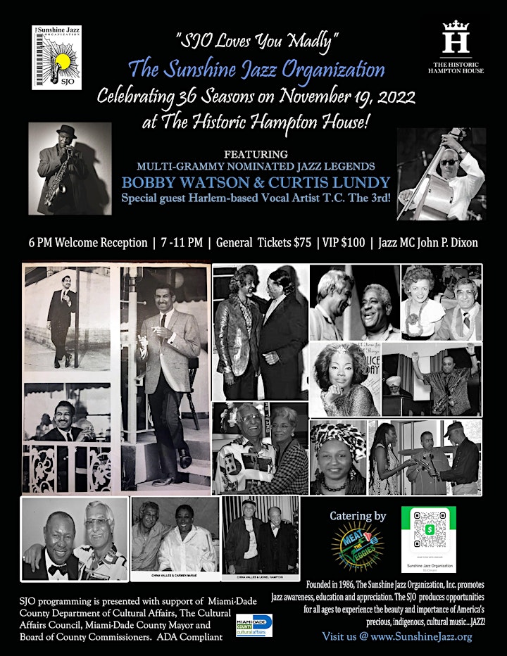 The Sunshine Jazz Organization's 36th Anniversary Celebration image