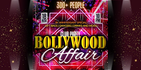 BOLLYWOOD AFFAIR - Hottest Bollywood Club Night in Downtown Toronto