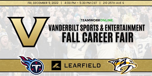 Vanderbilt Sports & Entertainment Fall Career Fair
