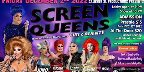 Calienté XL Productions presents: Screen Queens