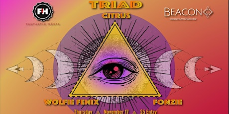 TRIAD by Fantastic Hosts — November Edition primary image