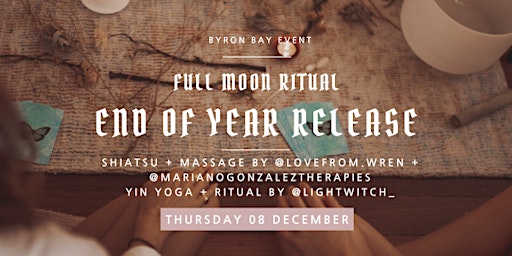 Full Moon Ritual: Shiatsu + Yin Yoga