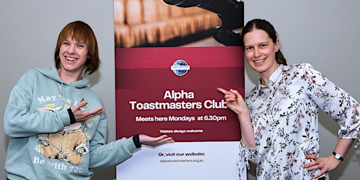 Alpha Toastmasters meeting