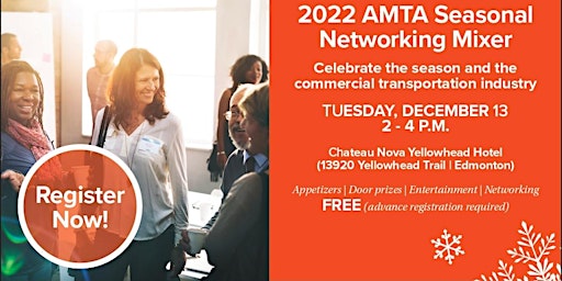 AMTA 2022 Seasonal Professional Networking Event - Edmonton