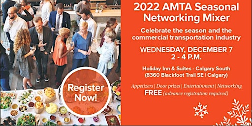 AMTA 2022 Seasonal Professional Networking Event - Calgary