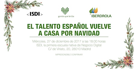 El talento español vuelve a casa por Navidad