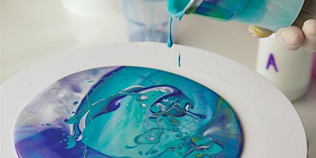 Image principale de Technique coulage acrylique. Painting in the technique of pouring. 