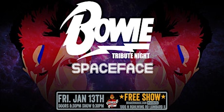 Bowie Tribute Night with Spaceface - FREE SHOW